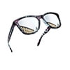 B-Black leopard mercury mirrored