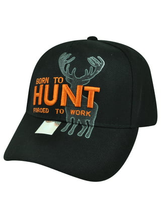 Cheap Fishing Hats -Reels and Racks Camo Blaze Orange Logo Deer