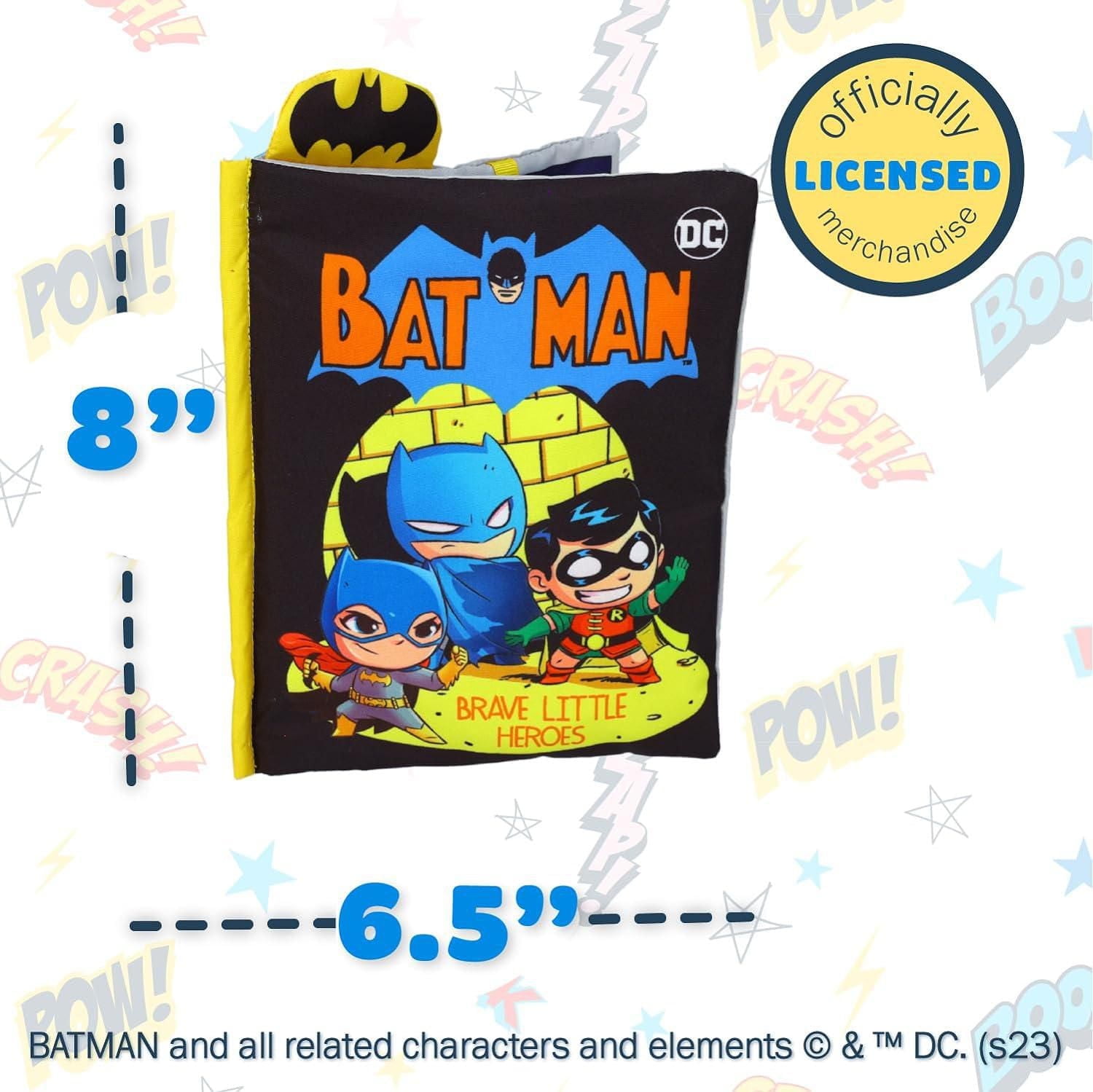 My First Comic Soft Book - Kids Preferred DC Comics Batman Brave Little Heros