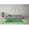 thumbnail image 3 of Ahgly Company Indoor Rectangle Oriental Emerald Green Traditional Area Rugs, 8' x 12', 3 of 4