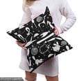 thumbnail image 5 of Ambesonne Animals Fabric by the Yard Upholstery, Funny Surreal Silhouettes, 5 Yards, Charcoal Grey and White, 5 of 5