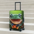 thumbnail image 6 of Hirioo Tree Frog for Elasticity Suitcase Cover (No luggage Included) Durable Luggage Protector Fits 18-32 Inch Luggage-Small, 6 of 7