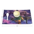 thumbnail image 2 of The Le-gend of Zel-da Set of 6 Individual Placemats for Dining Table, Non-slip, Washable, Reusable Table Mats for Decor Home Party for Kid Teen Adult, 2 of 8