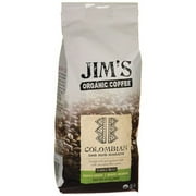 Jim'S Organic Coffee Colombian Santa Marta Montesierra Whole Bean Single Origin Coffee, 12 Oz