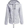 thumbnail image 1 of HAHDAXIA Women Raincoat Lightweight Waterproof Rain Jacket Packable Cycling Jacket Windbreaker for Outdoor, 1 of 7