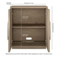 thumbnail image 2 of Evelyn&Zoe Tillman 28" Wide Rectangular Accent Cabinet, Antiqued Gray Oak, 2 of 12