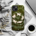 thumbnail image 6 of Celestial Rabbit Spiral Phone Case, Whimsical Starry Night Bunny Cover for iPhone 17 16 15 14 13 12 11 Plus Pro Max Mini, 6 of 6
