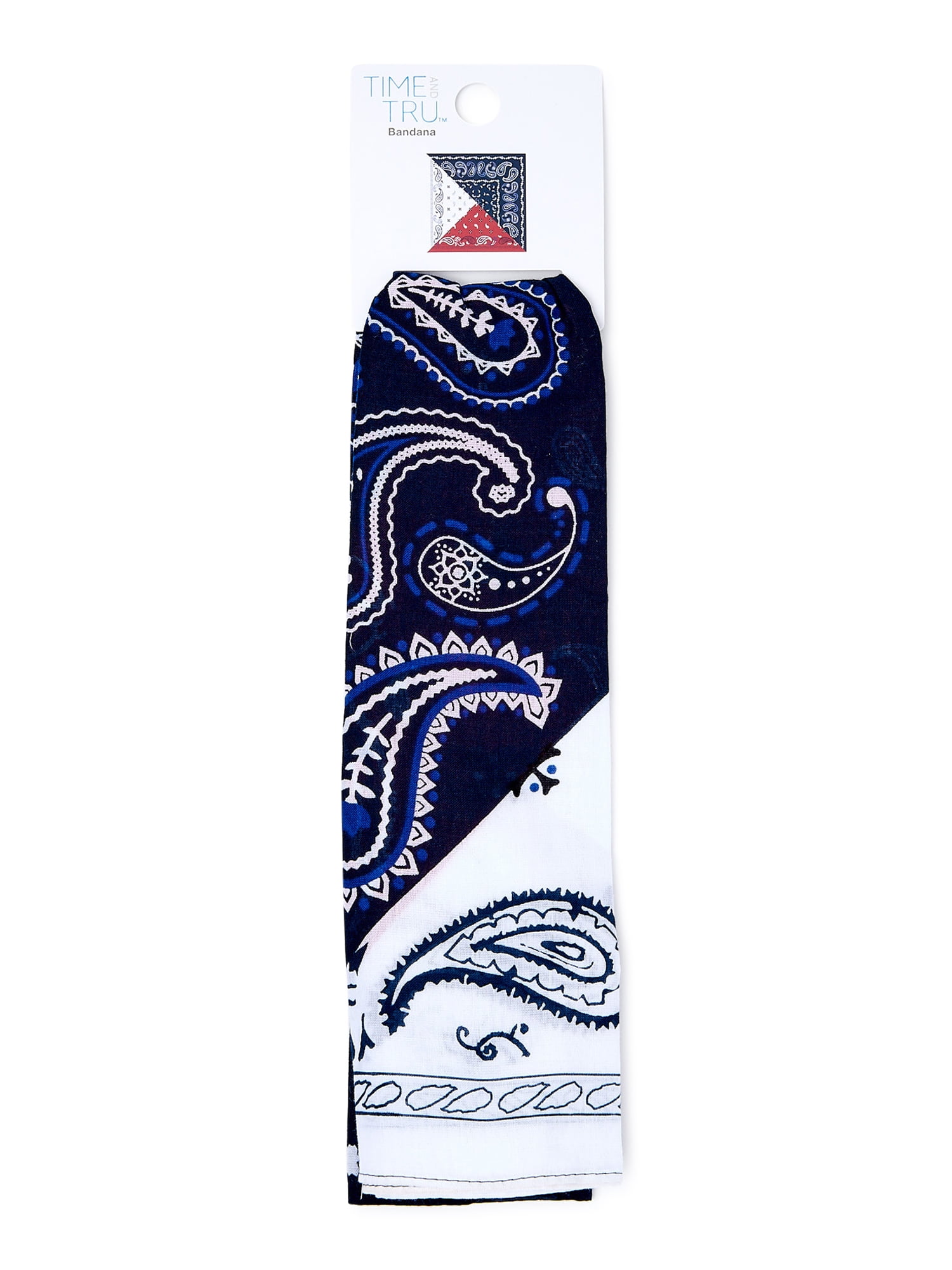 Time and Tru Women's Western Star Bandana, Multi-Color, One Size Fits Most