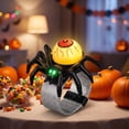 thumbnail image 5 of Tryvkinvive Halloween Spider Ornament,Light Up Eyeball Spider Decor for Halloween Decorations,Glowing Spider Figure for Halloween Indoor Outdoor Tabletop Party Decor, 5 of 6
