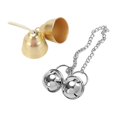 thumbnail image 1 of 2Pcs Sensory Board Parts Metal Developmental Toys Small Bells for Preschool CUTICAT Material de tablero ocupado, 1 of 5