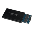 thumbnail image 4 of 2X MSATA To USB 3.0 SSD Enclosure External Hard Drive Disk Box Storage Case Adapter for 30X50mm 30X30mm MSATA SSD, 4 of 7