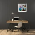 thumbnail image 3 of Maas, Jodi 20x20 White Modern Wood Framed Museum Art Print Titled - Pony in Teal, 3 of 4