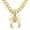 Gold-18inch, variant on Hip Hop Cuban Chains Scorpion Shaped Pendant Necklace With 13mm Miami Cuban Chain Iced Out Bling HipHop Necklaces Fashion Jewelry