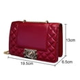 thumbnail image 2 of Bolsos cruzados para mujer, bolso de hombro, bolso de noche para mujer con correa de cadena, rojo:;:;, 2 of 5