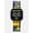 black yellow, variant on Pokemon Pikachu Unisex Childrens LED Watch With Square Case and Printed Silicone Strap.