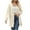 Beige, variant on Frostluinai Cardigan for Women Jacquard Open Front Lightweight Cardigan Long Sleeve Lounge Jacket Solid Color Fall Knit Midi Jackets