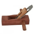 thumbnail image 4 of Wood Planer, 180mm Wood Flat Plane Carpenter Grooving Trimming Planer Hand Planer For Wood Wood Planer Hand Tool Bench Plane Trimming Hand Tool Flat Bottom Trimming Plane, 4 of 7