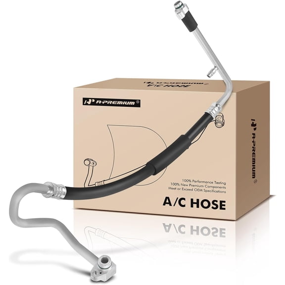 A-Premium A/C Suction Hose Assembly Compatible with Nissan Frontier/Xterra 2001-2004, 3.3L, Compressor to Evap