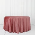 thumbnail image 2 of Balsa Circle 120" Dusty Rose Round Premium Velvet Tablecloth Event Catering Linens Banquet, 2 of 8