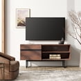 thumbnail image 3 of WAMPAT TV Stand for Up to 55 Inch TV Modern Entertainment Center with Storage Cabinets Media Console for Living Room, 3 of 8