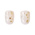 thumbnail image 5 of imPRESS Accents Press-On Manicure Fake Nails, Pink & Gold Glitter Short Squoval, One-Step No-Glue Mani, Includes Prep Pad, Mini File, Manicure Stick, 16 False Nails, Vegan & Cruelty Free (Spotlight), 5 of 7