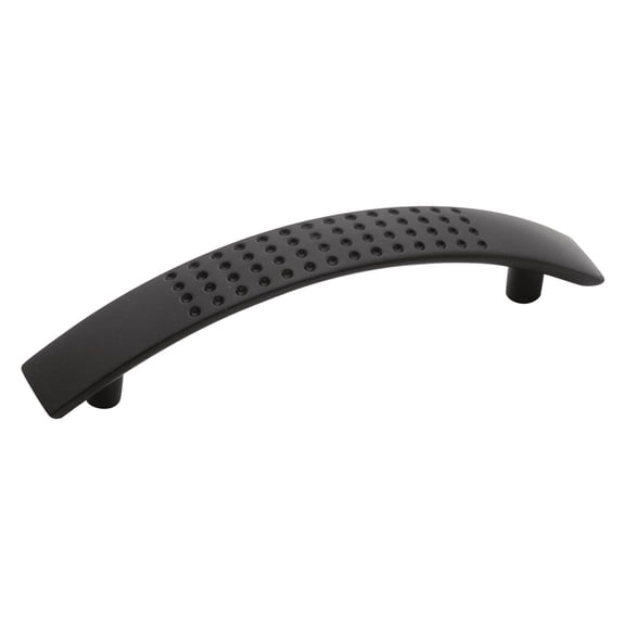 Hickory Hardware PA0223-MB 96mm Metropolis Matte Black Cabinet Pull