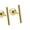 Gold, variant on Womens Surgical Steel Tiny Bar Stud Earring Screw Back Minimalist Dainty Jewelry-Gold-10mm