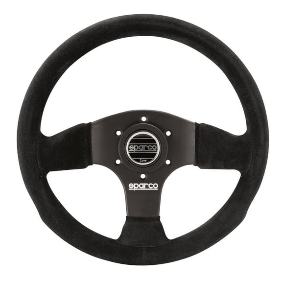 Sparco 015P300SN P-300 Series Suede Black Steering Wheel