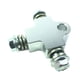 thumbnail image 4 of Conector de 3 vías para manguera de aceite de freno, kit de conversión de disco doble delantero, adaptador universal para manguera de freno triple de Plata, 4 of 8