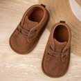 thumbnail image 5 of Meckior Baby Girls Boys Boots Infant Lace Up Booties Newborn Winter Shoes for 0-18 Months, 5 of 8