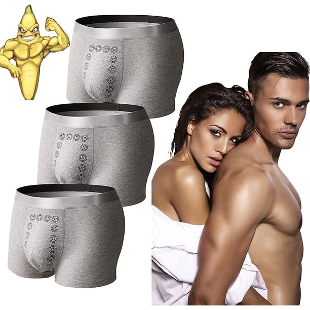 3pcs Eft Energy-field-therapy Men's Underwear,energy Field Therapy Men's Underwear Energy Field Therapy Men Pants zhangyuxiang LED