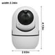 thumbnail image 5 of Smart Camera 1080P 360 Degrees Camera HD WiFi Wireless Pet Baby Camcorder, enchufe de EE. UU., Blanco, cámara, tarjeta de 32G Kearding AF000084-07B, 5 of 7
