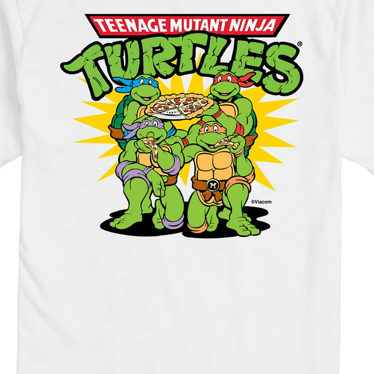 Vintage TMNT Shirt Leonardo Teenage Mutant Ninja Turtles 90s 1990 Say Yes  to Pizza Single Stitch V10 