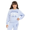 thumbnail image 2 of Stitch Toddler & Big Girls Active Graphic Sweatshirt with Long Sleeves, Sizes 12M-12, 2 of 9