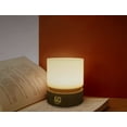 thumbnail image 4 of Temporizador, regulador de intensidad, recargable para niños y adultos, perfecto para el cuidado del bebé, uso en la mesita de noche y en la mesa - Luz de noche LED con vetas de madera de, 4 of 5