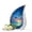 Beach-2, variant on VALERASH Beach Memorial Urns for Adult Male Ashes Set of 1 Large & 4 Keepsake - Blue Teardrop Cremation Urn for Mom & Dad Fireflies Urn - 10 & 3 Inch