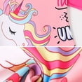 thumbnail image 6 of GYRATEDREAM Girls One Piece Swimsuit Bathing Suit Zipper Rash Guard Kid Short Sleeve Swimwear Beach Wear UPF50+ Sunsuit for 13-14Y Pink, 6 of 9