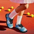 thumbnail image 6 of Uourmeti Penguin Running Shoes Size 10.5 Little Kids Slip on Sneakers Boys Girls Cute School Shoes Comfort lace up Sport Athletic Gym Trainer, 6 of 7