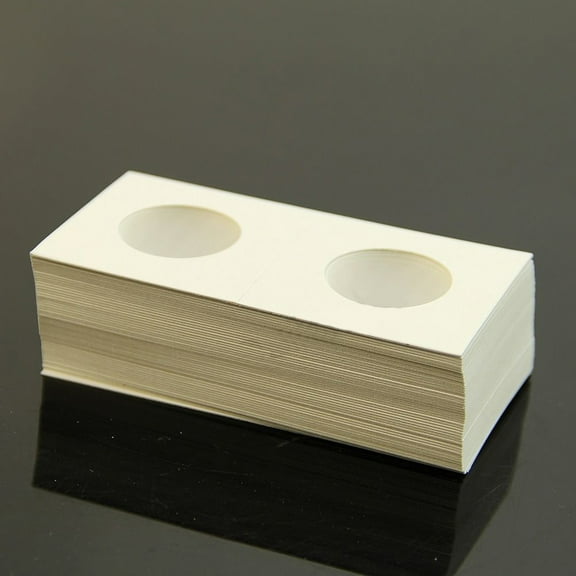 Hot Sale 50pcs 20.5mm Wood Coin Holders Storage Clip case paper bags Flip