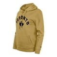 thumbnail image 2 of Women's New Era Tan Toronto Raptors 2023/24 City Edition Pullover Hoodie, 2 of 3