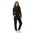 thumbnail image 3 of Sweatsuits for Women Set 2 Piece Sweatshirt & Sweatpants Lounge Set Hoodie Tracksuits, 3 of 8