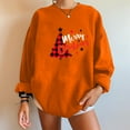 thumbnail image 2 of WXLWZYWL Trendy Sweatshirts For Women 2023 Womens Christmas Round-Neck Print Long Sleeve Tops Printed Regular Blouse, 2 of 5