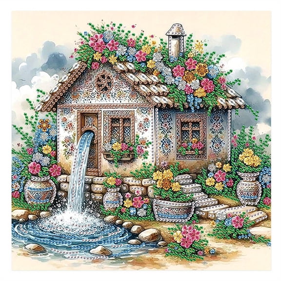 Ideal House Diamond Art Painting Kit