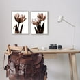 thumbnail image 2 of Stupell Contemporary Tulips Photography Botanical & Floral Photography Gray Framed Art Print Wall Art, Set of 2, 2 of 8