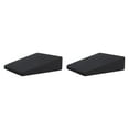 thumbnail image 1 of 2x Cojín de cuña para asiento trasero de automóvil, tapete nivelador de asiento trasero cómodo con funda extraíble, nivelador automático de asiento, 1 of 9