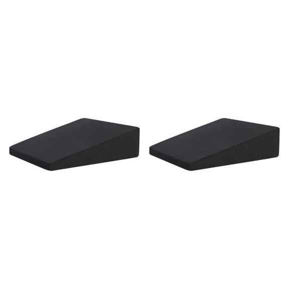 Tnarru 2 Pieces Car Rear Seat Wedge Cushion Seat Wedge Leveling Pad for Car Bed Comfortable Travel Accessories Backseat Leveling Mat