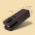 thumbnail image 4 of 2 in 1 Mini Heat Sealer Portable Handheld Sealing Vacuum Machine Food Snack Plastic Storage Bag Sea, 4 of 4