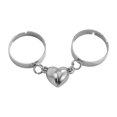 thumbnail image 1 of Baohd Trendy Adjustable Rings for Fashionable Couples on Christmas Coeur magnetique, 1 of 1