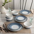 thumbnail image 2 of Noritake  Colorscapes Layers 12-Piece Coupe Set, Service For 4 Navy, 2 of 5