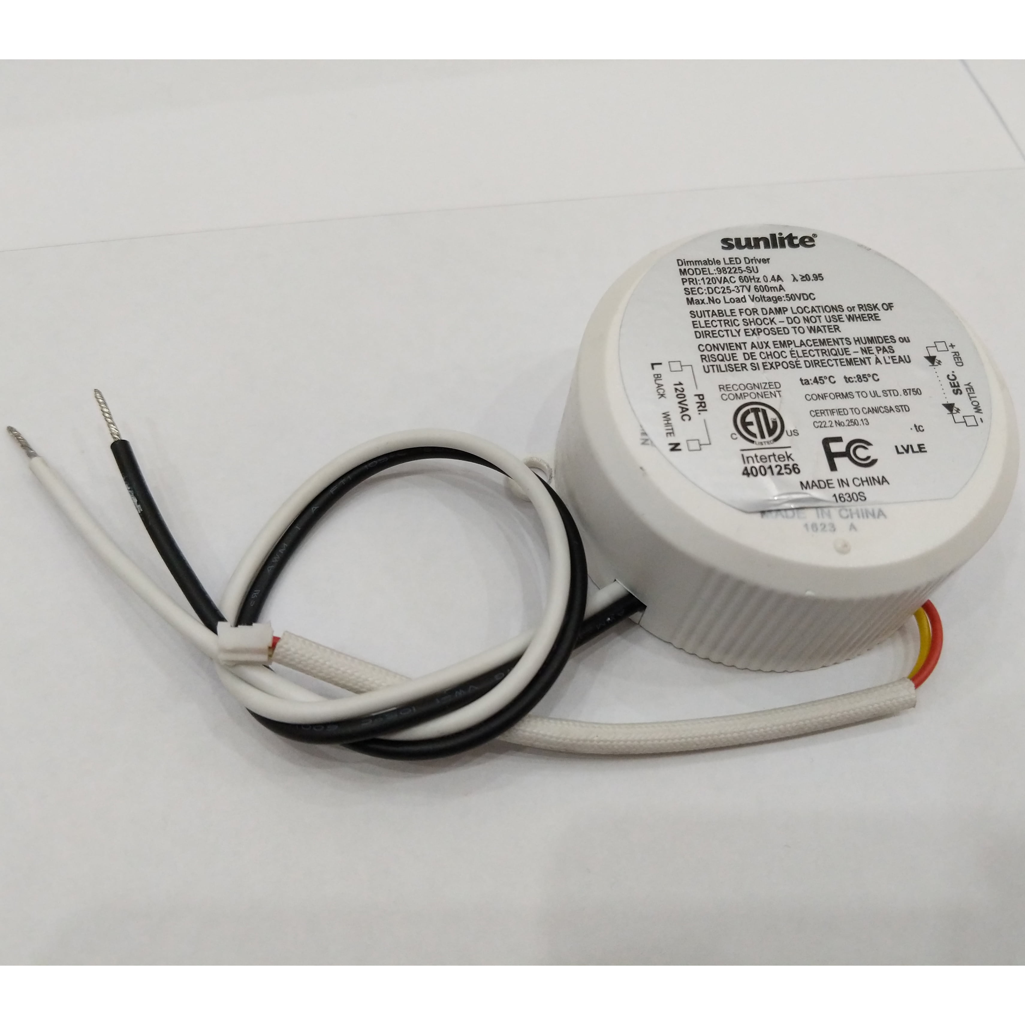600mA CURRENT DIMMABLE LED DRIVER SUN - Walmart.com